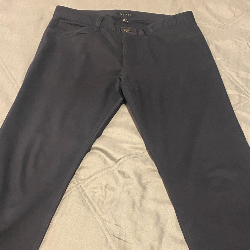 Theory Navy Trousers Size 32